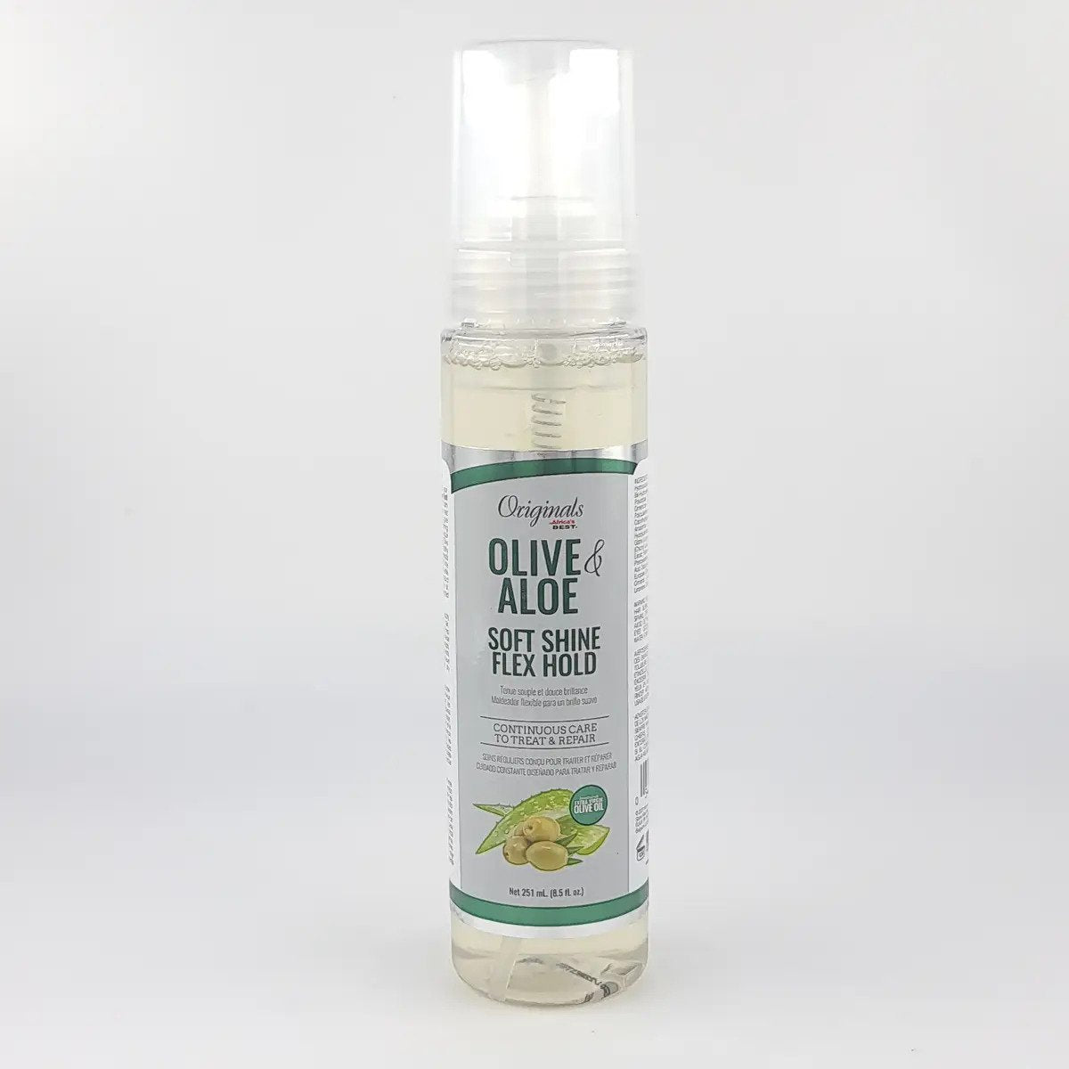 Africa's Best Originals Olive & Aloe Soft Shine Flex Hold 251ml