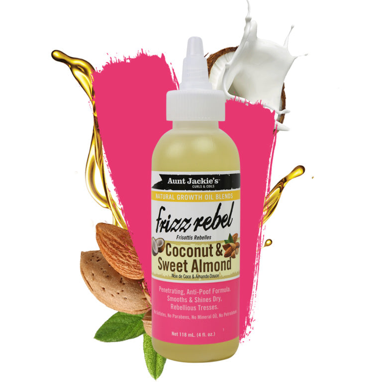 Aunt Jackie's Frizz Rebel Coconut & Sweet Almond 118ml