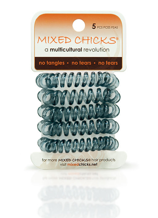 Mixed Chicks Curly Hair Band Clear