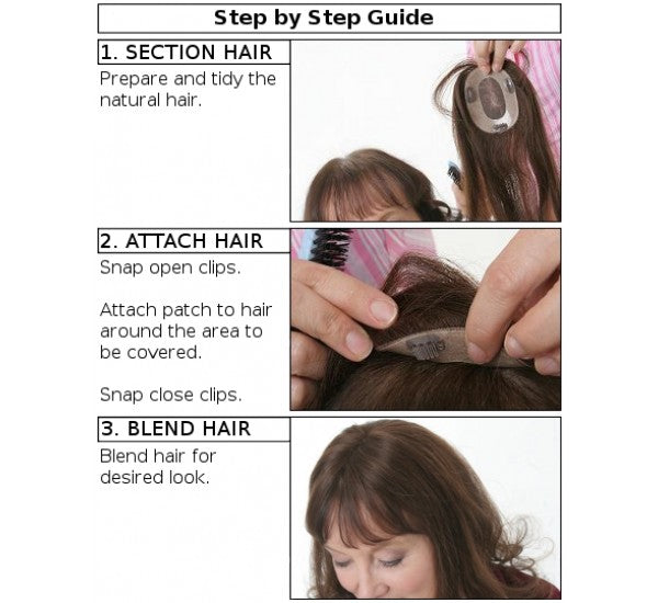 American Dream 100% Human Hair Soft Wave Jody Patch