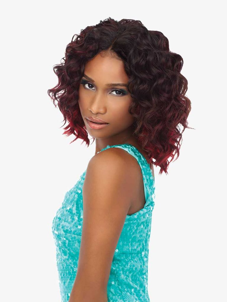 Sensationnel Premium Too Shorty loose Deep Human Hair Blend Weave 3 Piece Set