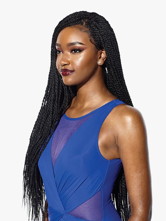 Cloud 9 Swiss Lace 4x4 Ruwa Senegal Twist 32" Wig
