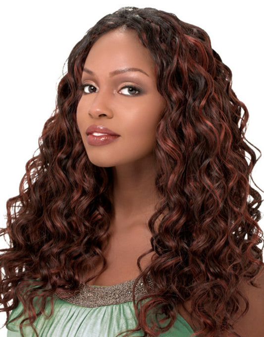 Premium Too Pretty Weave 100% Human Hair with Premium Blend Hair