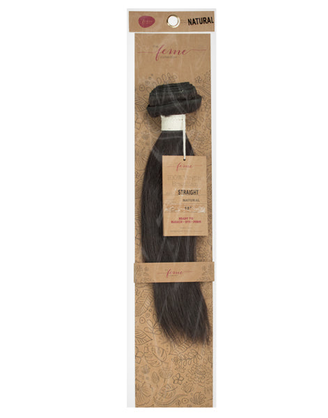 Feme Collection 100% Virgin Brazilian Human Hair Straight