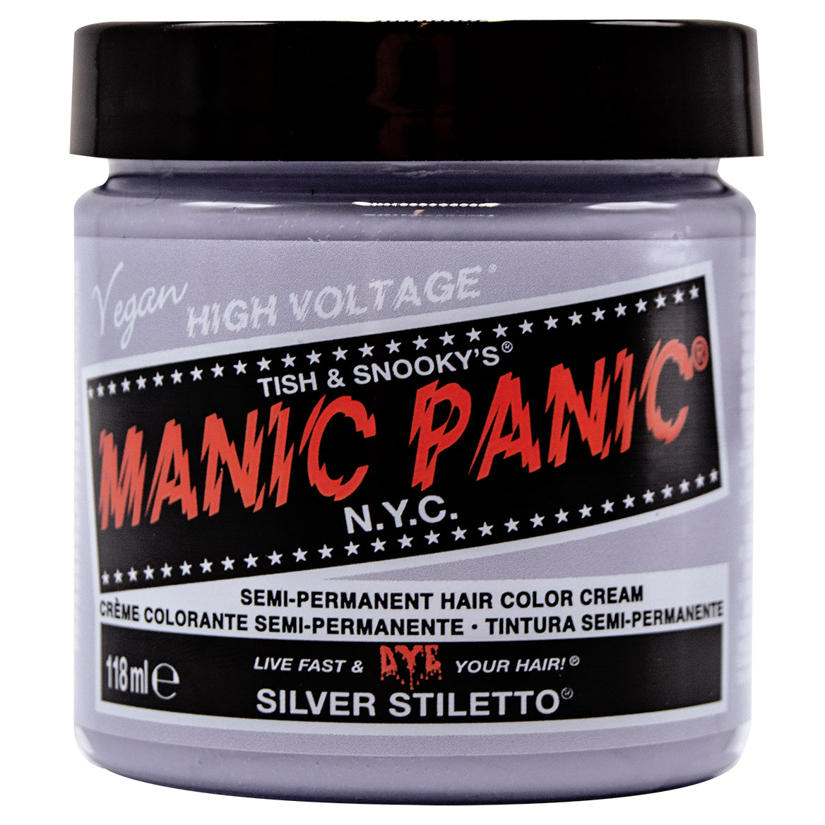 MANIC PANIC SILVER STILETTO® - CLASSIC HIGH VOLTAGE®