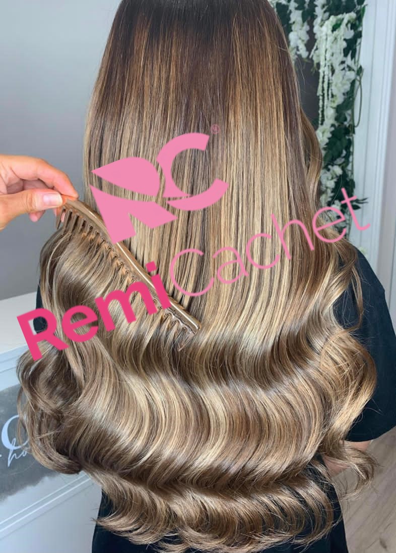 Remi Cachet Elegance FLAT WEFT  Human Hair - 20 inch FULL PACK