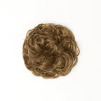 STRANDED HEAT RESISTANT CURLY MESSY BUN