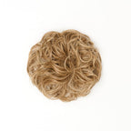 STRANDED HEAT RESISTANT CURLY MESSY BUN