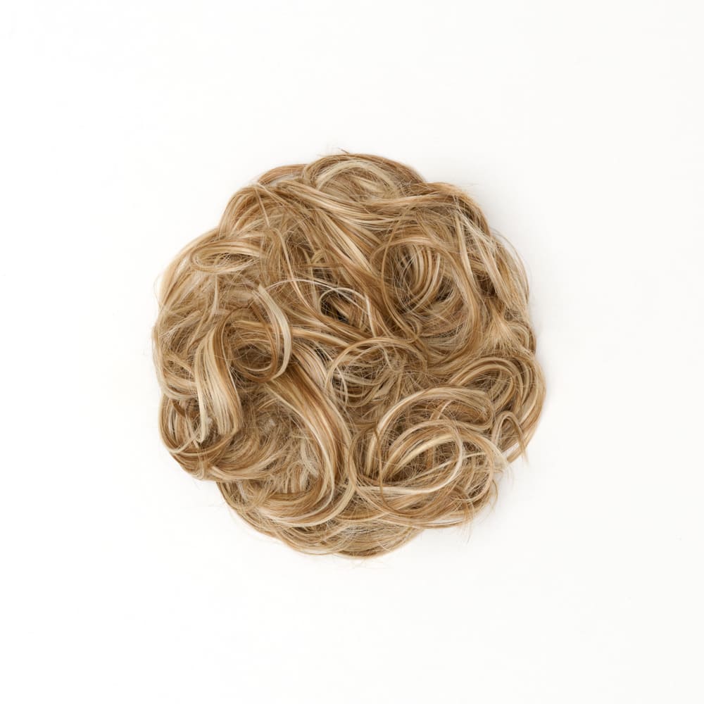 STRANDED HEAT RESISTANT CURLY MESSY BUN
