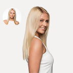 Stranded Straight One Piece Clip In Hair Extension