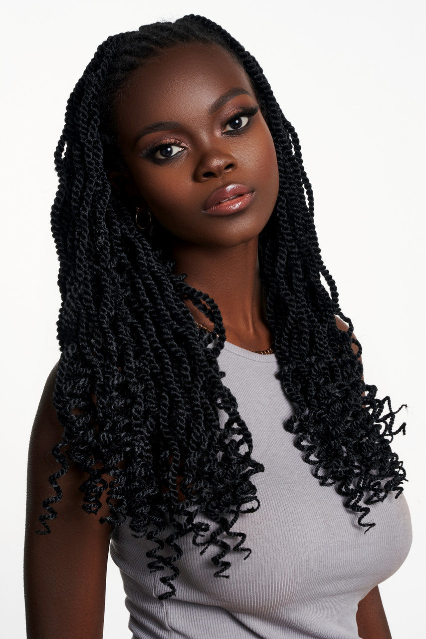 Urban - Barbados Twist Braid 100% Premium Synthetic Fibre Hair Extensions 12" & 16"