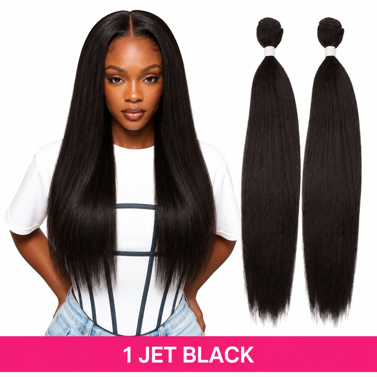 Feme Synthetic Weave - Blowout: Synthetic that feels like human hair
