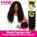 Sleek Fashion Idol Classic Brazilian Elia Synthetic Weave 26" – 2PCS