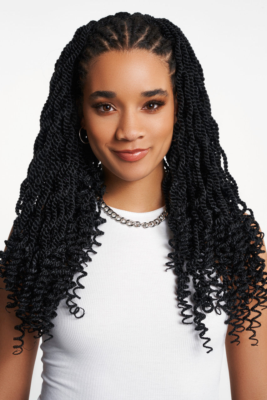 Urban - Barbados Twist Braid 100% Premium Synthetic Fibre Hair Extensions 12" & 16"