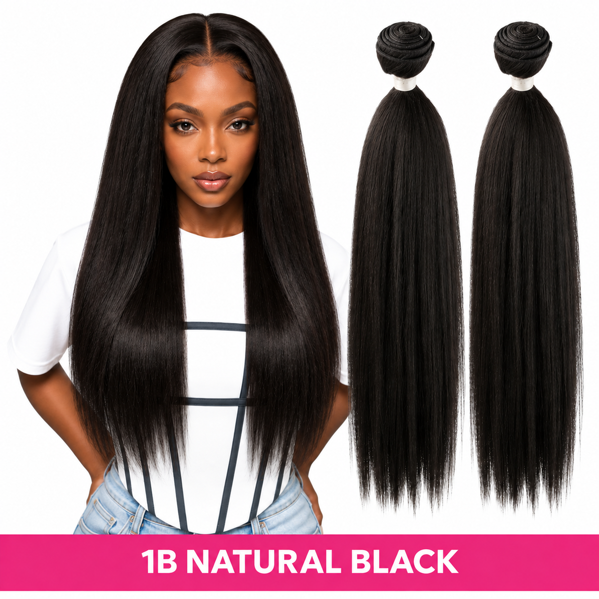 Feme Synthetic Weave - Blowout: Synthetic that feels like human hair
