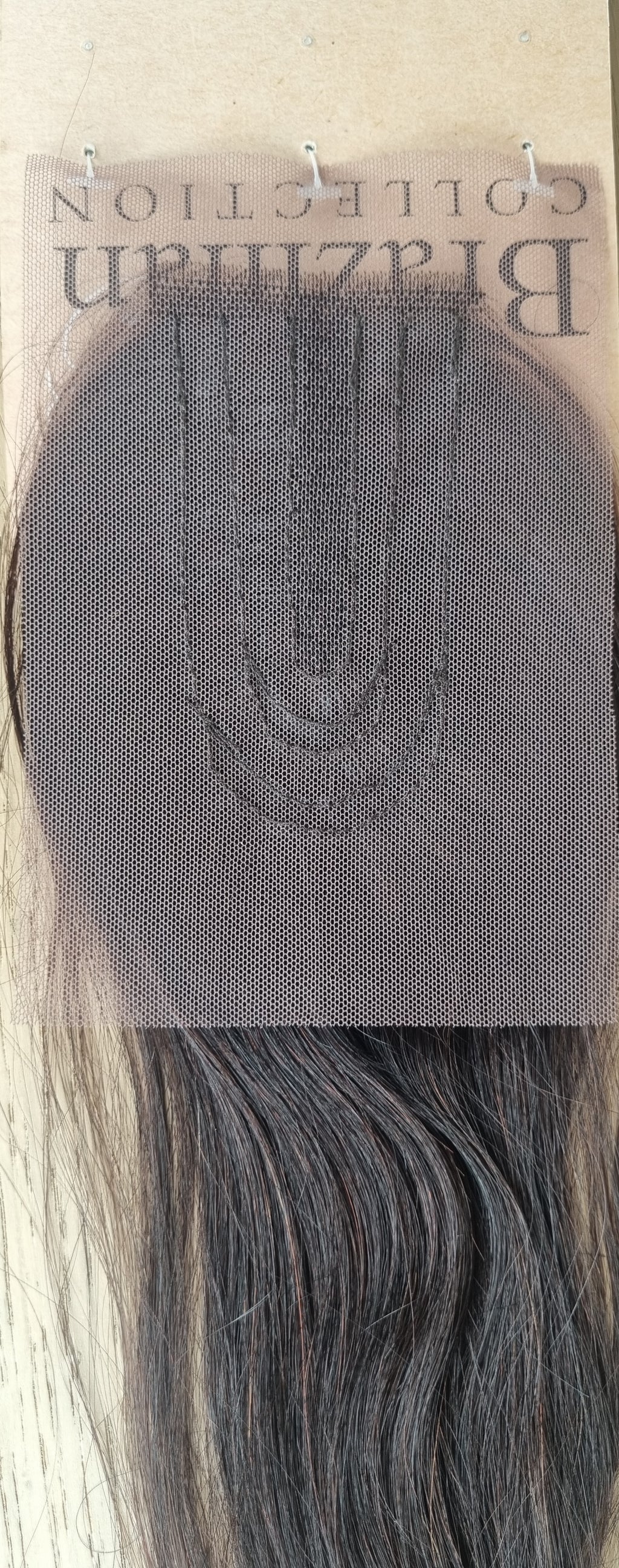 HAIRAISERS LACE FRONT HAND TIED BRAZILIAN STRAIGHT CLOSURE