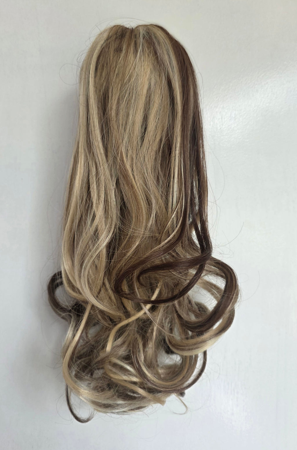 Stranded Medium Curly Pony Drawstring or Clip In hair extensions