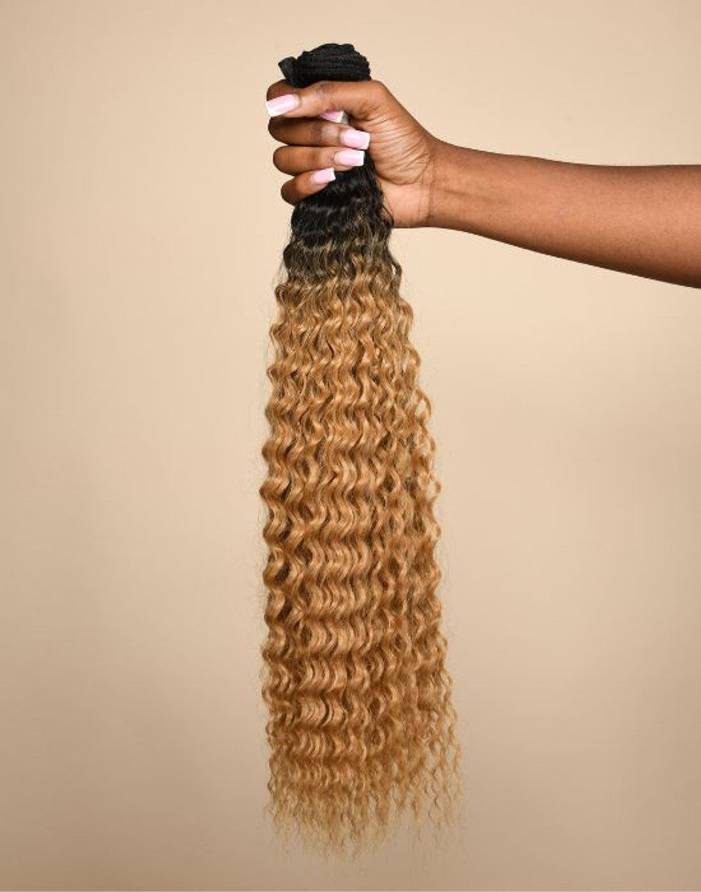 Feme Weave - Deep Wave: Synthetic that feels like human hair.