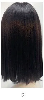 Sleek Paige lace wig colour 2 dark brown