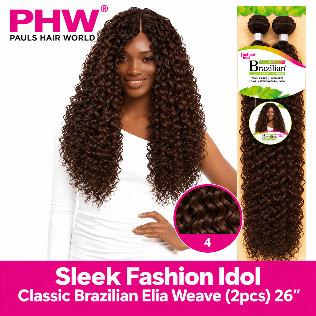 Sleek Fashion Idol Classic Brazilian Elia Synthetic Weave 26" – 2PCS