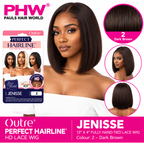 Outre Perfect Hairline Jenisse Synthetic 13x4 HD Lace Bob Wig