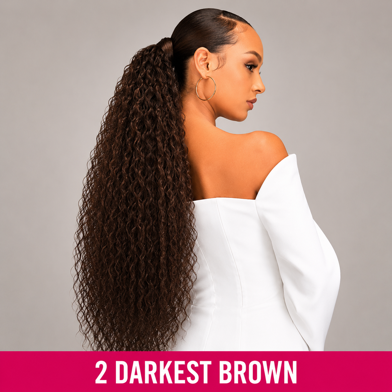 Feme 2-in-1 Half Wig or Ponytail-  Zuri: Length: 20"