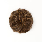 STRANDED HEAT RESISTANT CURLY MESSY BUN