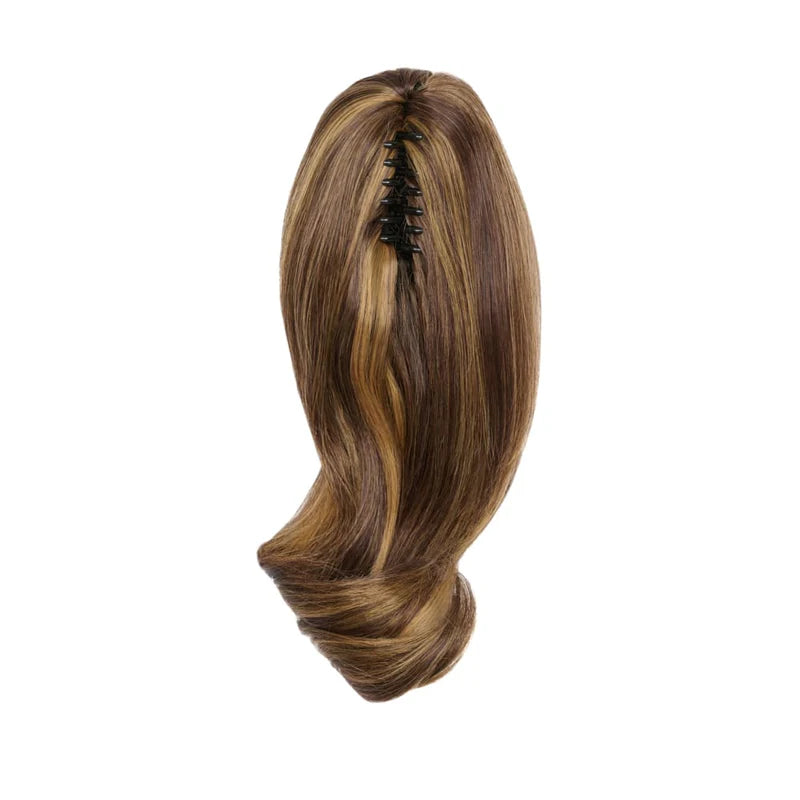 Stranded 12" Blowout Ponytail Synthetic Hair Piece