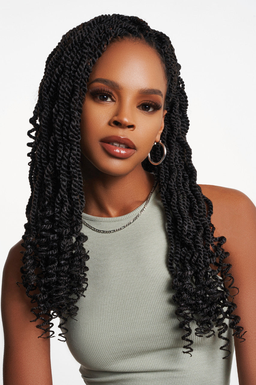 Urban - Barbados Twist Braid 100% Premium Synthetic Fibre Hair Extensions 12" & 16"