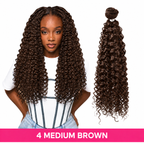 Feme Synthetic Weave - Deep Wave: Synthetic that feels like human hair.