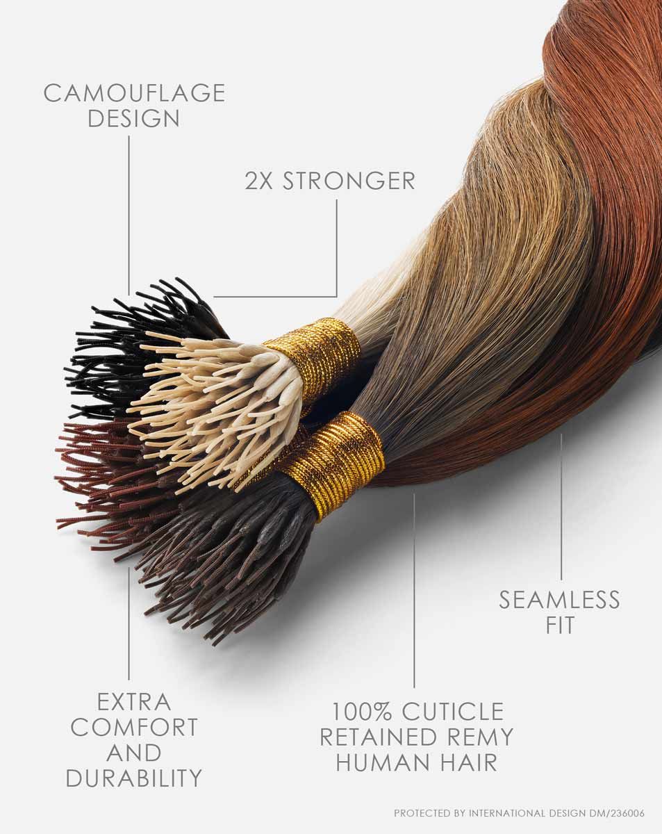 Beauty Works Invisitip® Nanobond® 18"