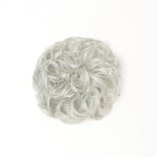 STRANDED HEAT RESISTANT CURLY MESSY BUN