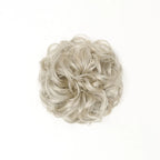 STRANDED HEAT RESISTANT CURLY MESSY BUN