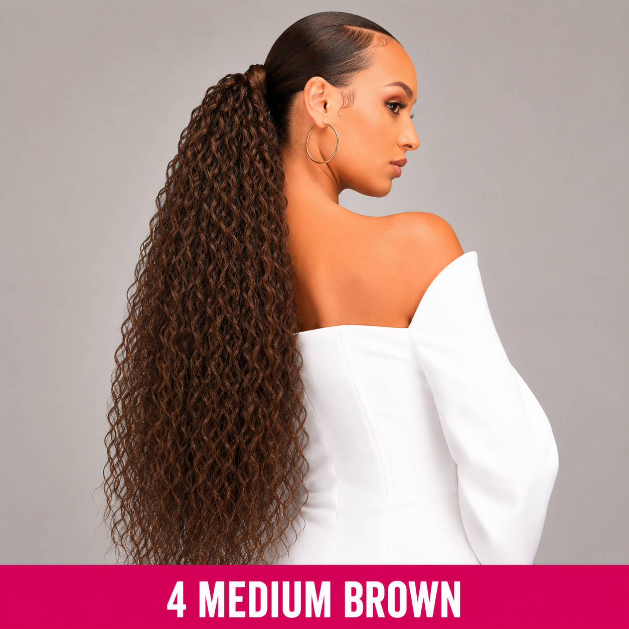 Feme 2-in-1 Half Wig or Ponytail-  Zuri: Length: 20"