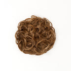 STRANDED HEAT RESISTANT CURLY MESSY BUN