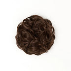 STRANDED HEAT RESISTANT CURLY MESSY BUN