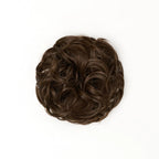 STRANDED HEAT RESISTANT CURLY MESSY BUN