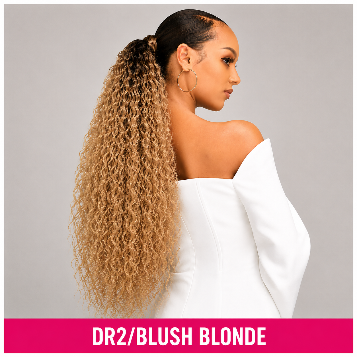 Feme 2-in-1 Half Wig or Ponytail-  Zuri: Length: 20"