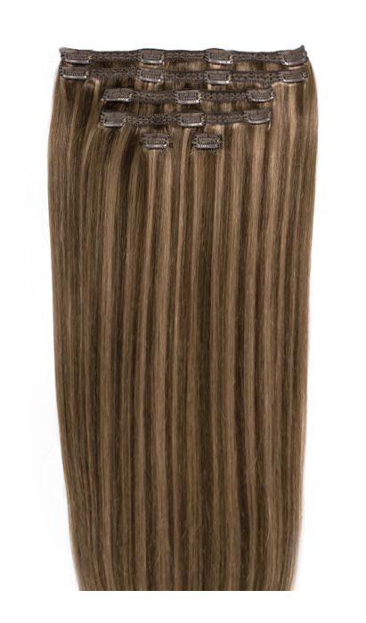 Beauty Works Double Hair Set Clip in Extensions 18 inch