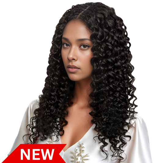 SLEEK BRAZILIAN  DEEP WAVE BULK 100% HUMAN HAIR