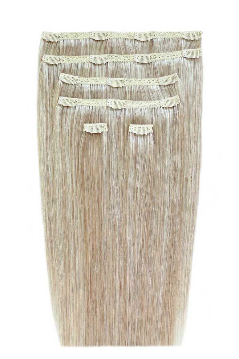 Beauty Works Double Hair Set Clip in Extensions 18 inch
