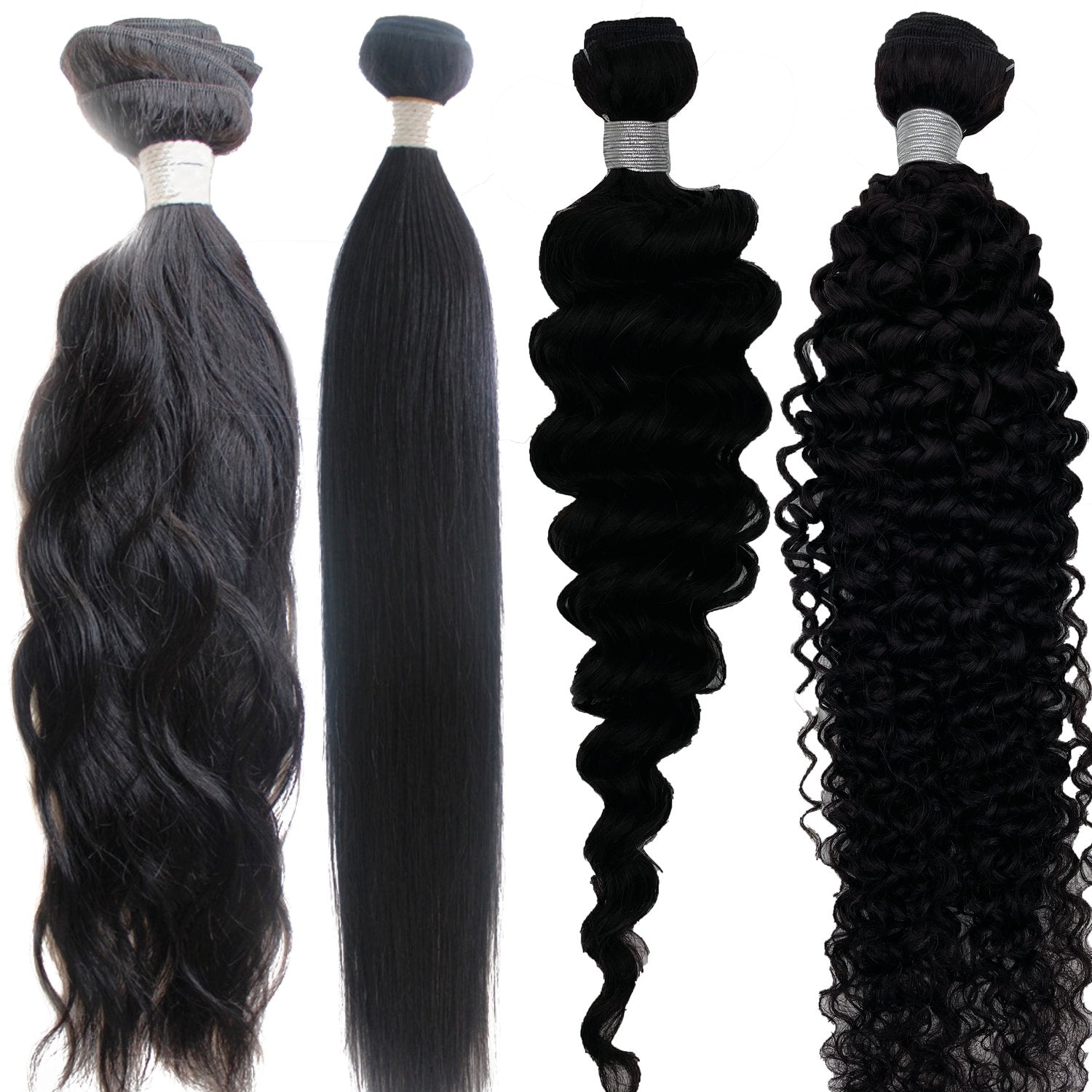 Virgin brazilian Human Hair Bundles authentic