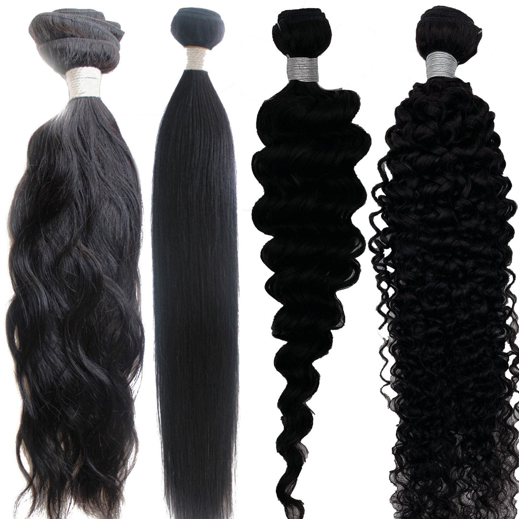 SLEEK BRAZILIAN VIRGIN WAVY HAIR 100% VIRGIN HUMAN HAIR WEAVE