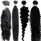 SLEEK BRAZILIAN VIRGIN WAVY HAIR 100% VIRGIN HUMAN HAIR WEAVE