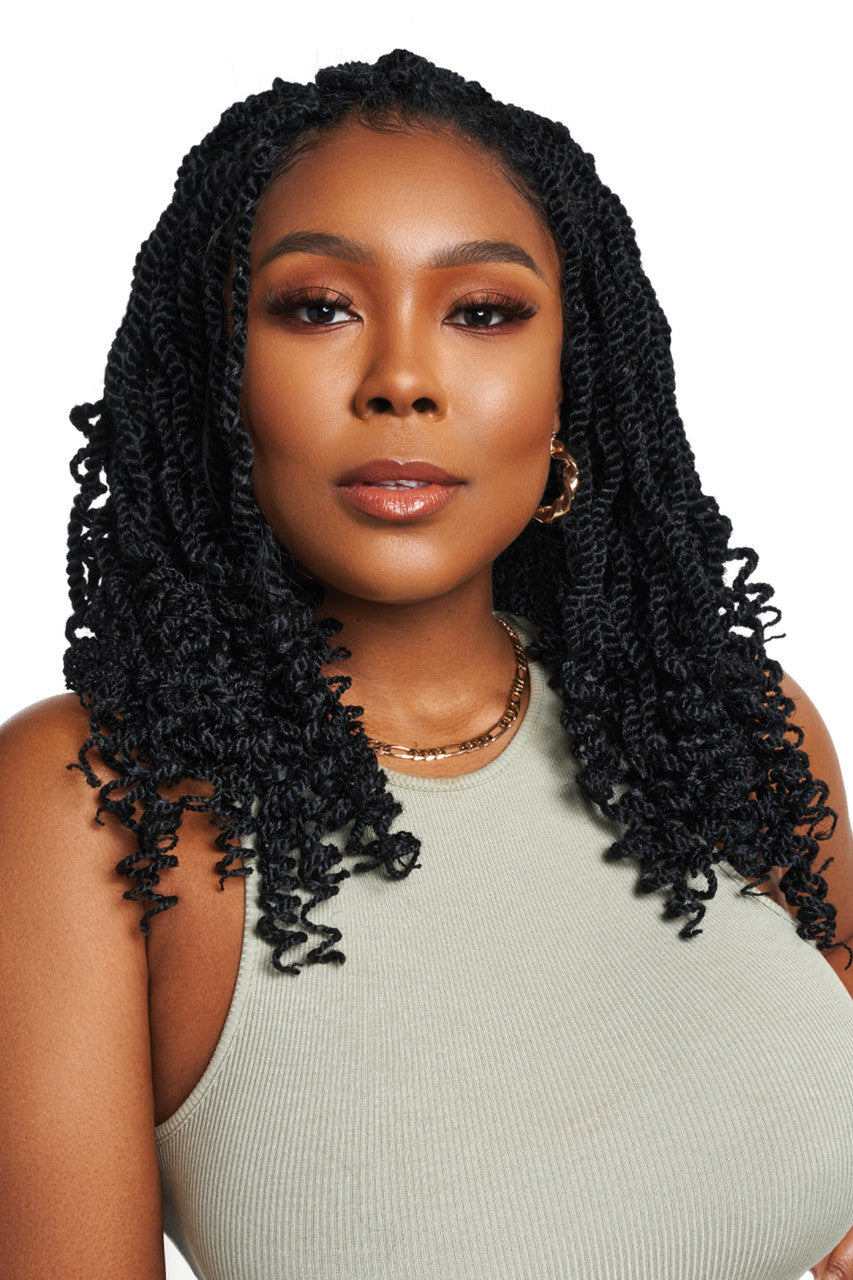 Urban - Barbados Twist Braid 100% Premium Synthetic Fibre Hair Extensions 12" & 16"