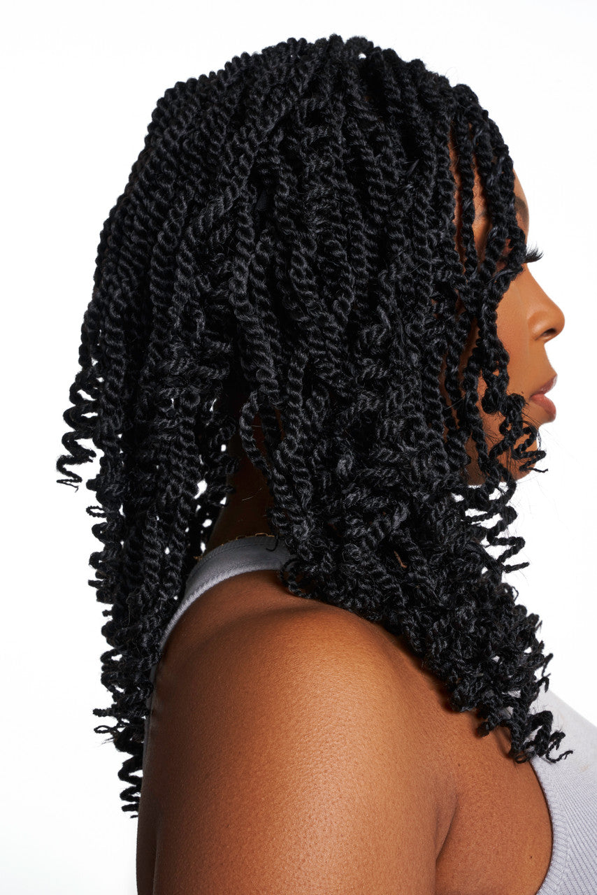 Urban - Barbados Twist Braid 100% Premium Synthetic Fibre Hair Extensions 12" & 16"