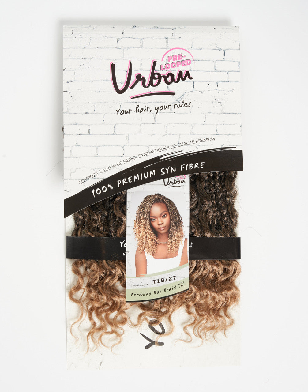 Urban - Bermuda Box Braid 100% Premium Synthetic Fibre Hair Extensions