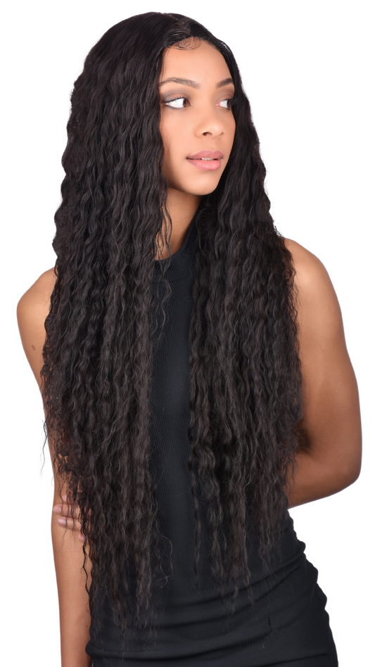 SLEEK BRISA SPOTLIGHT PREMIUM   HUMAN HAIR BLENDED LACE WIG