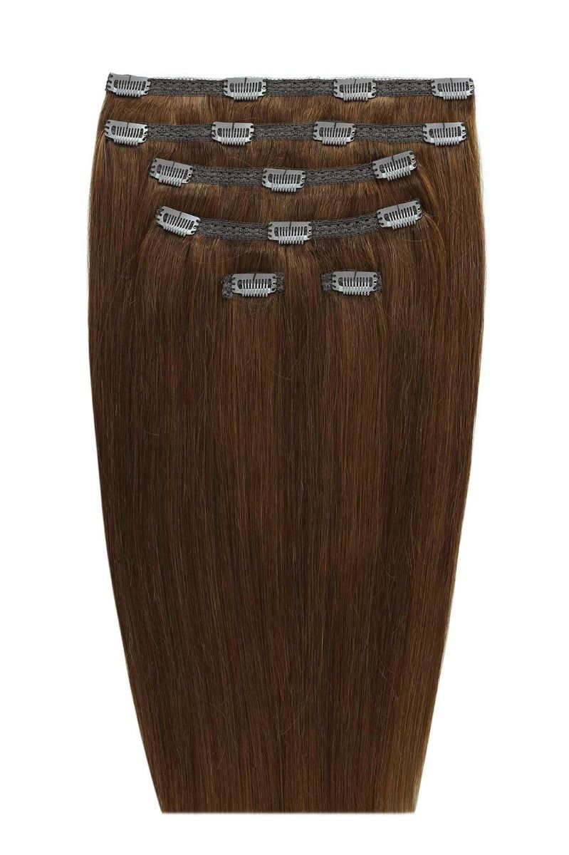 Beauty Works Double Hair Set Clip in Extensions 18 inch