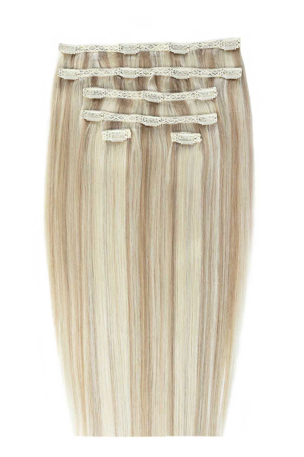 Beauty Works Double Hair Set Clip in Extensions 18 inch